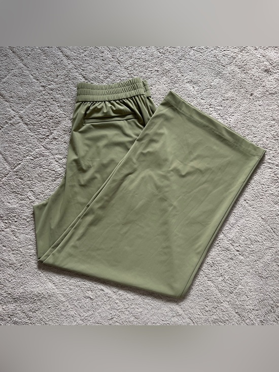 Athleta Pants - Athleta Pinnacle Trouser Wide Leg High Rise Office Professional Stretchy Sz 10